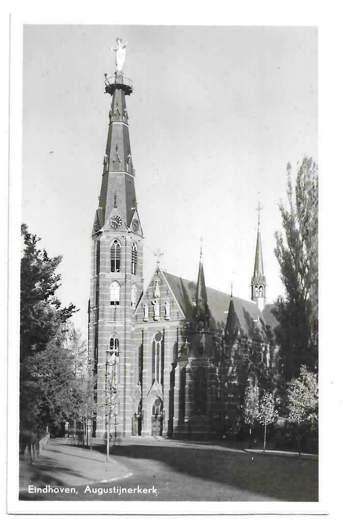 AK Eindhoven - Augustijnerkerk, Verzenden, 1940 tot 1960, Ongelopen, Noord-Brabant