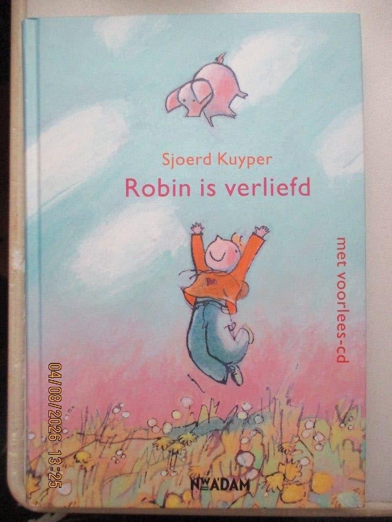 Sjoerd Kuyper - Robin is verliefd, Boeken, Kinderboeken | Jeugd | onder 10 jaar, Ophalen of Verzenden, Zo goed als nieuw, Fictie algemeen