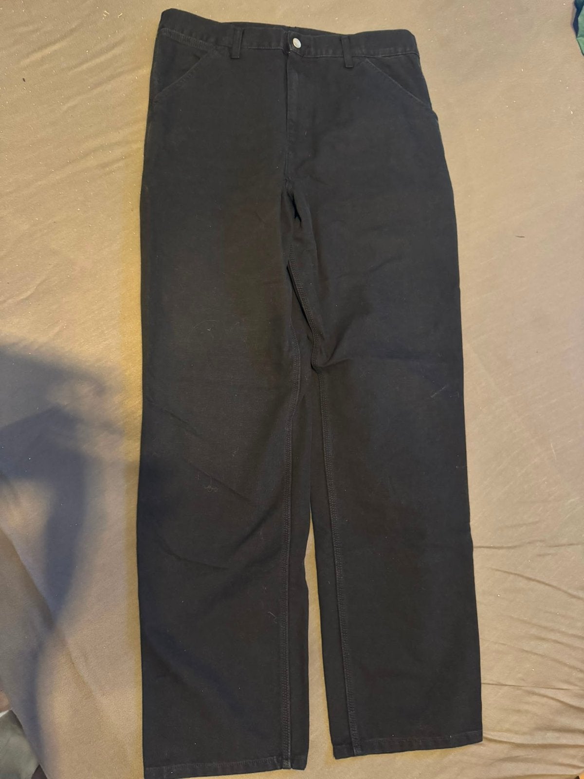 Carhartt Single Knee Pant – Zwart (W34/L34), Ophalen of Verzenden, Zo goed als nieuw, Zwart, W33 - W34 (confectie 48/50)