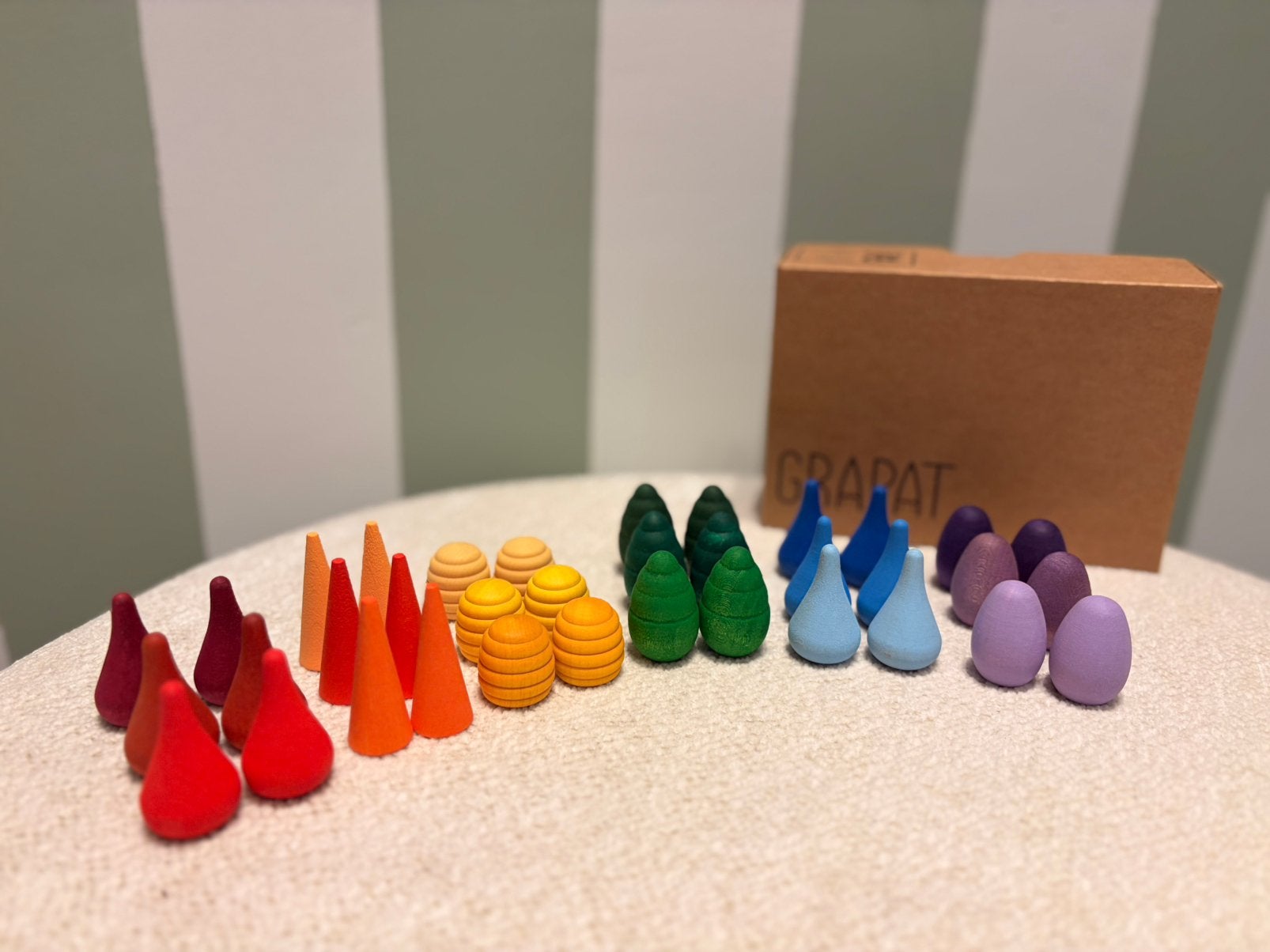 Grapat loose parts mandela regenboog, Ophalen of Verzenden, Nieuw