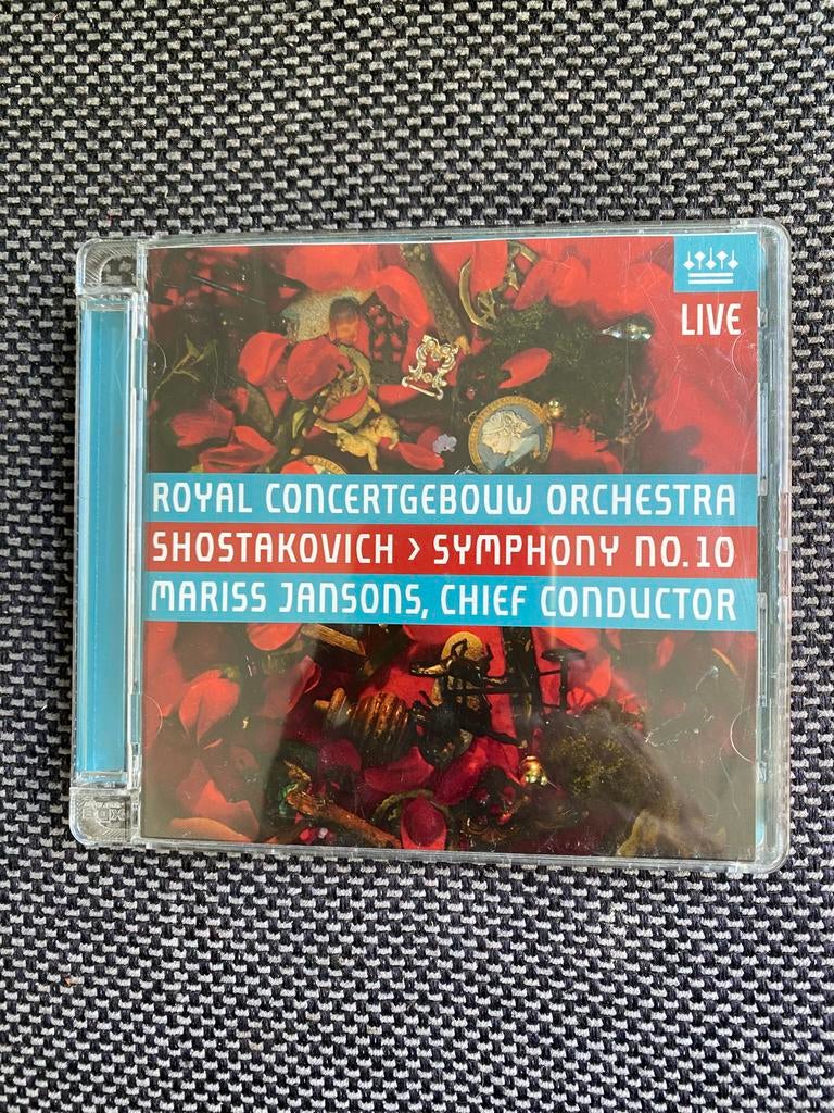 SACD: Shostakovich Symfonie 10 - Royal Concertgebouw, Ophalen of Verzenden, Modernisme tot heden, Zo goed als nieuw, Orkest of Ballet