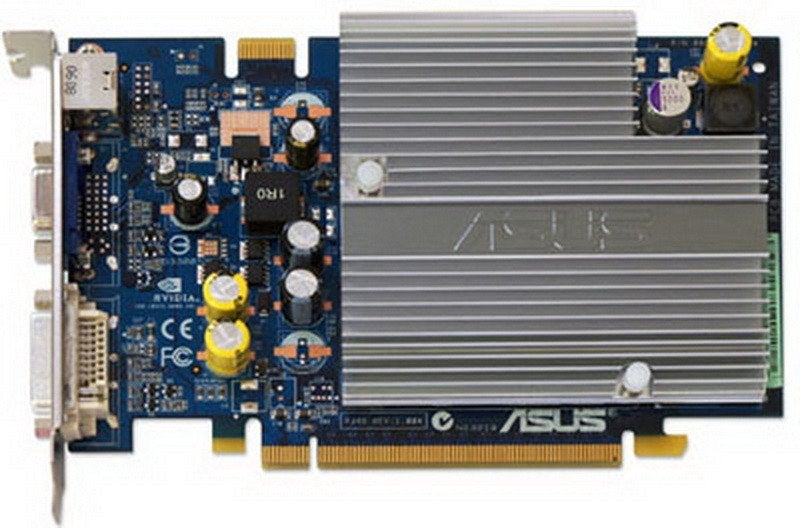 Asus EN7600GS Silent 256MB PCI-E Videokaart [K218] 16-9, Computers en Software, Ophalen of Verzenden, Tv-Out, PCI-Express 5, Nvidia