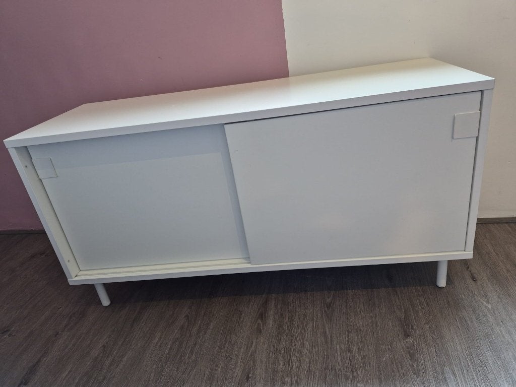 IKEA MACKAPÄR schoenenkast met schuifdeuren (wit), Huis en Inrichting, Kasten | Schoenenkasten, Ophalen, Nieuw, IKEA MACKAPÄR