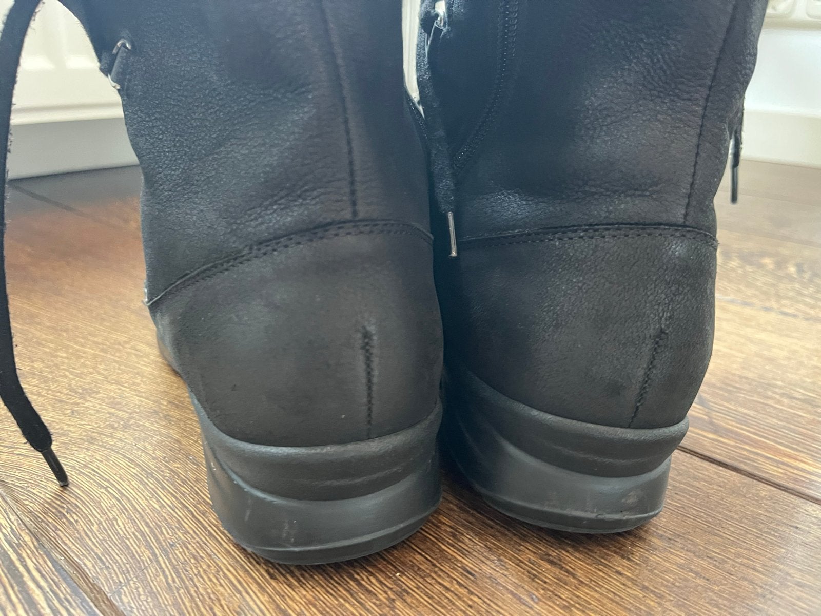Zwarte Finn Comfort laarzen, maat 7,5, Ophalen of Verzenden, Gedragen, Zwart, Lage of Enkellaarzen