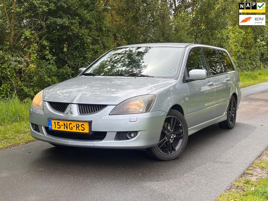 Mitsubishi Lancer Station Wagon 1.6 Sport | LPG + Airco Nu, Auto's, Voorwielaandrijving, Gebruikt, 4 cilinders, 400 kg