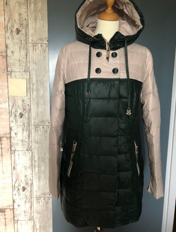 KSA dames tussenjas met capuchon, maat L/ XL. Nieuw., Ophalen of Verzenden, Nieuw, Maat 46/48 (XL) of groter, Overige kleuren