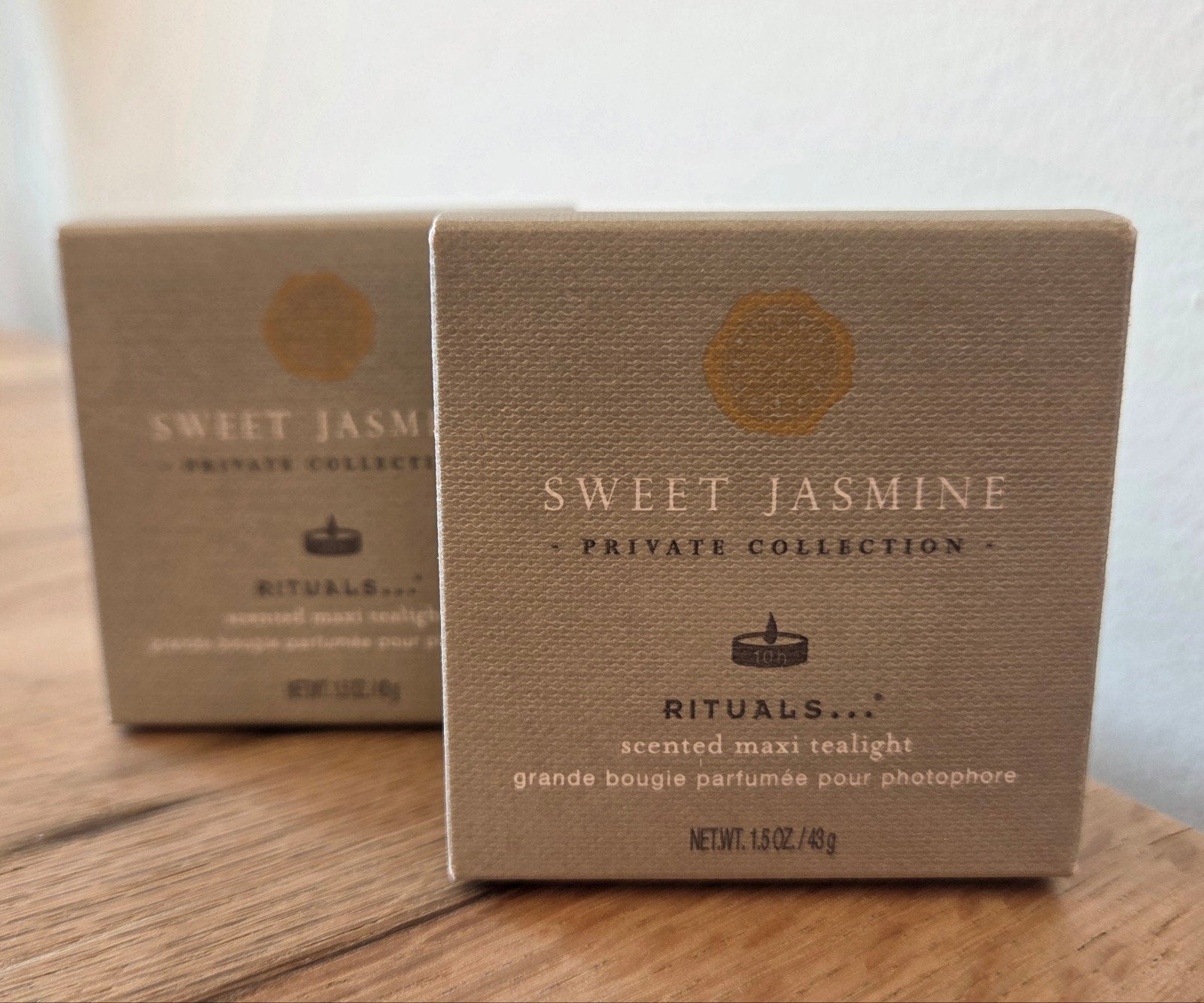 Rituals Sweet Jasmine, Grote Waxinelichtjes, Ophalen of Verzenden, Nieuw, Overige materialen