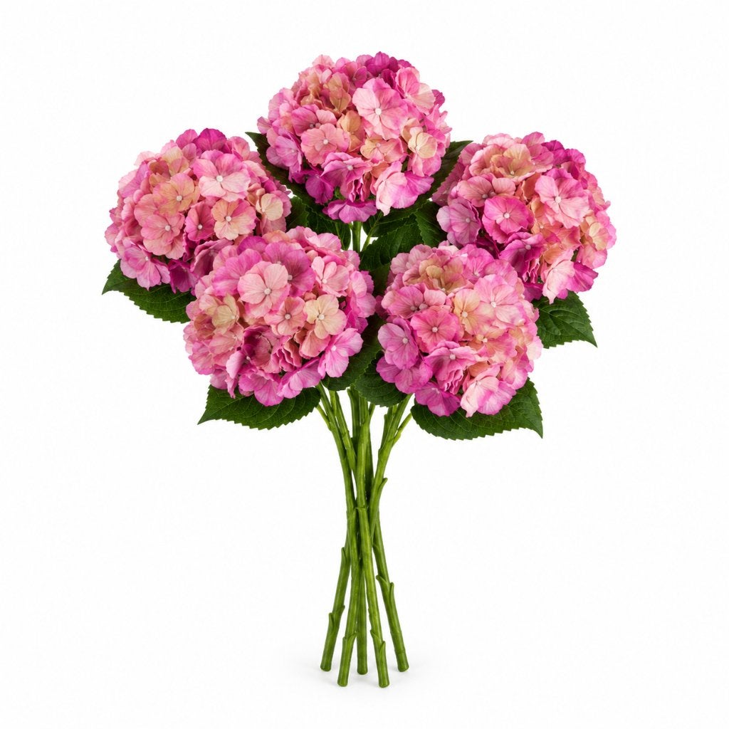 House Doctor kunstbloem kunstboeket hortensia 5 stuks, Binnen, Nieuw, Ophalen of Verzenden, Kunststof