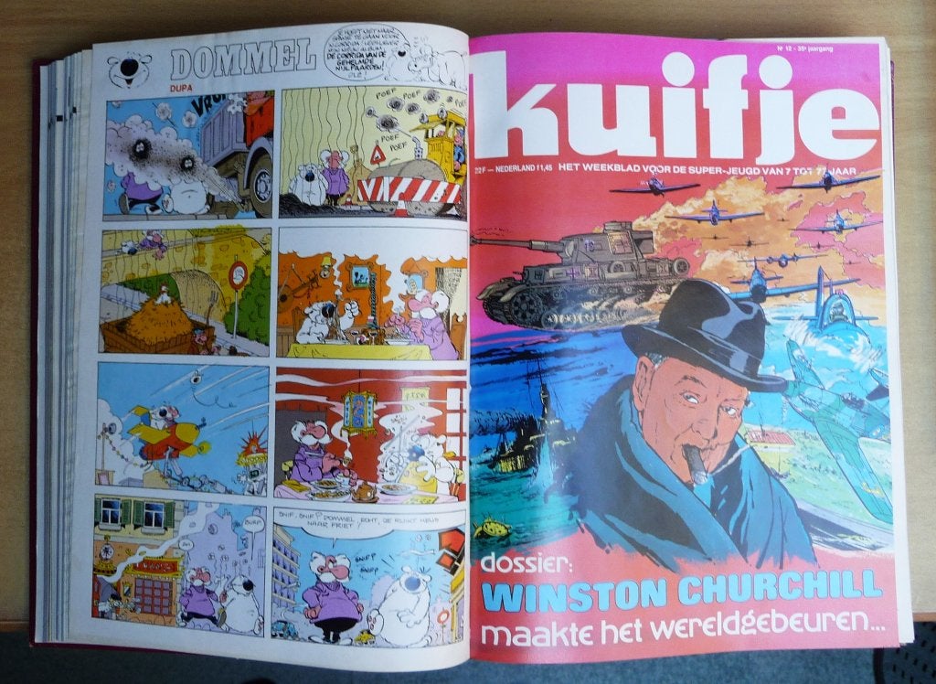 Kuifje Nrs. 6 t/m 31 uit 1980, Boeken, Eén stripboek, Ophalen of Verzenden, Gelezen