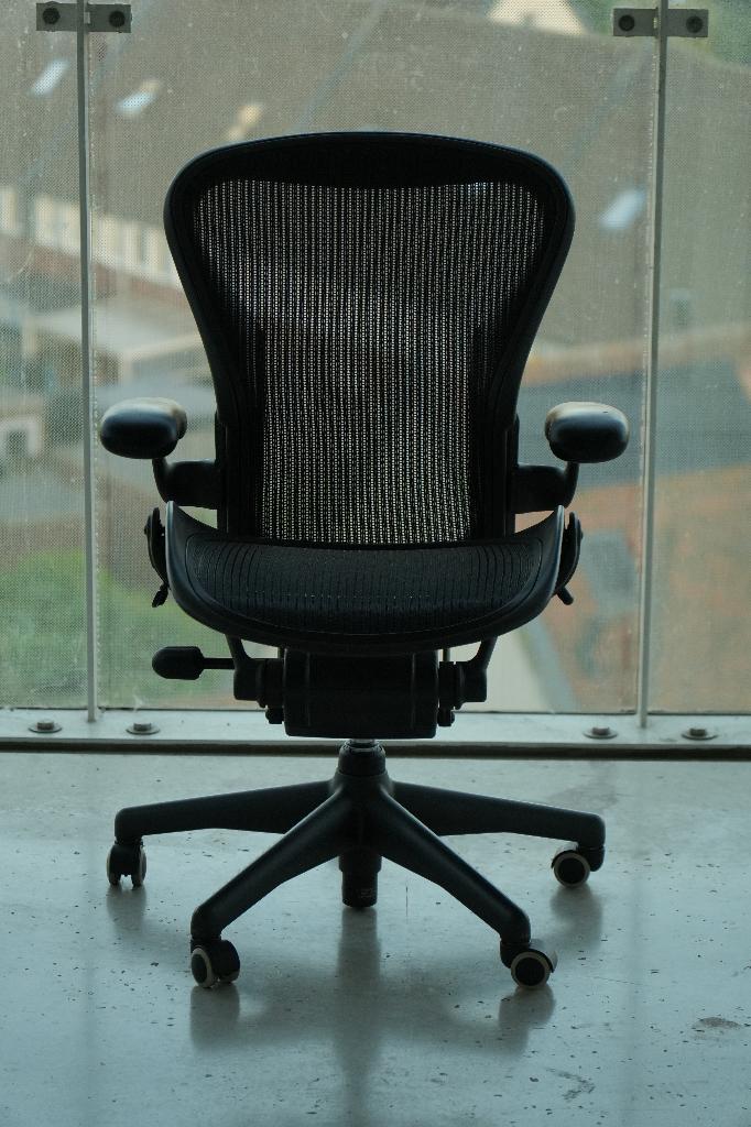 Herman Miller Aeron, Ophalen, Gebruikt, Zwart, Bureaustoel
