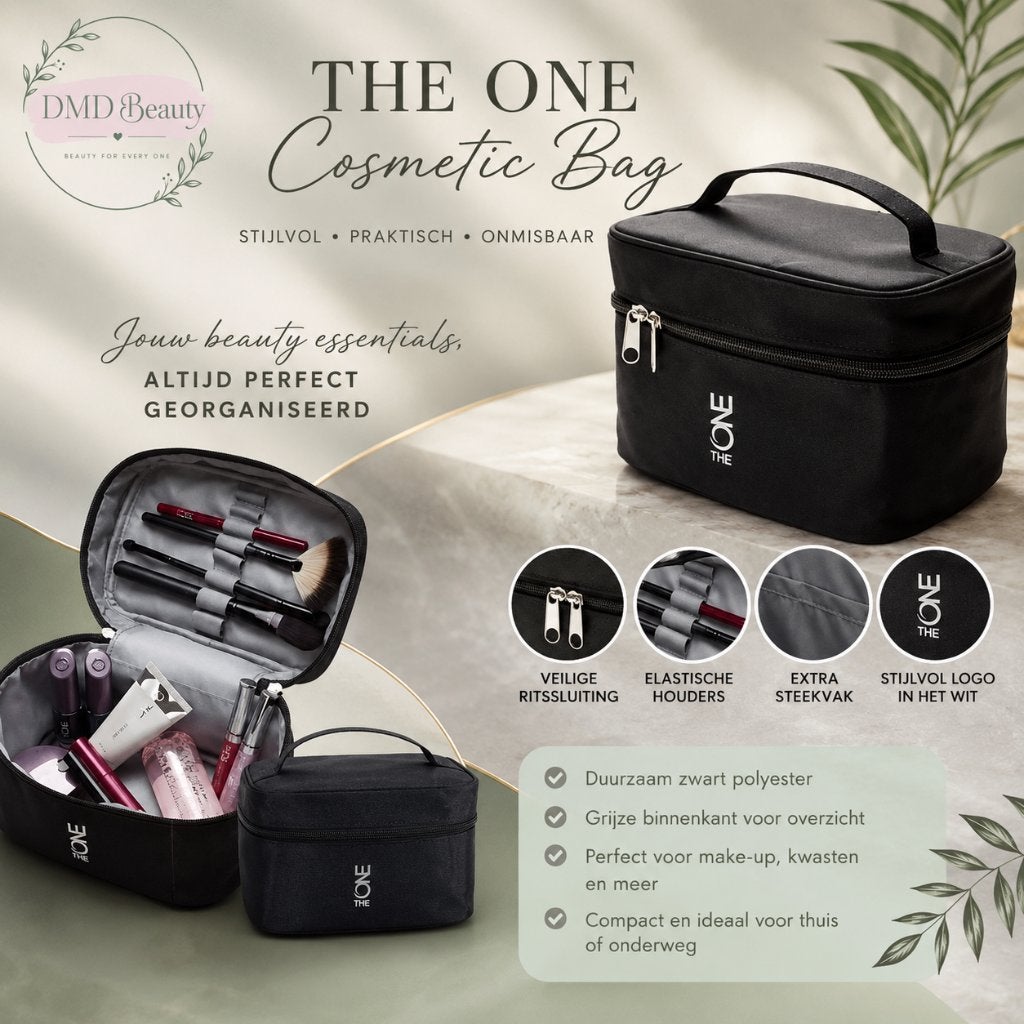 NIEUW, The One Cosmetic Bag, zwart, Ophalen of Verzenden, Nieuw, Zwart, Heer