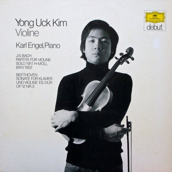 Yong Uck Kim, Karl Engel - Bach, Beethoven (LP), LP, Soloconcert, Ophalen of Verzenden, Zo goed als nieuw