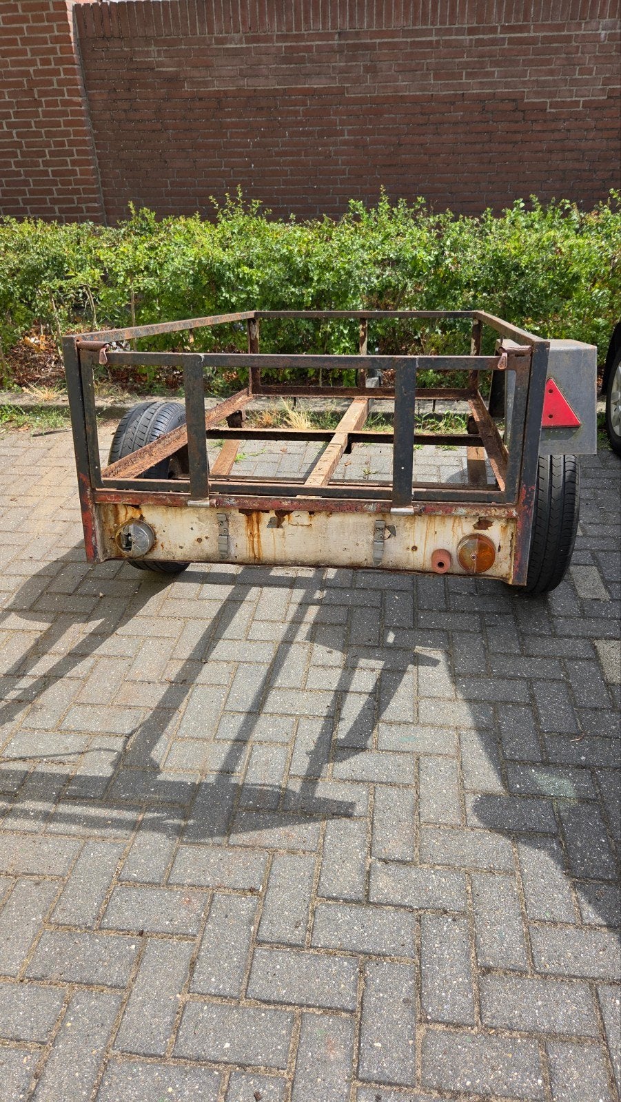 Aanhanger onderstel - opknapper, Ophalen, Gebruikt