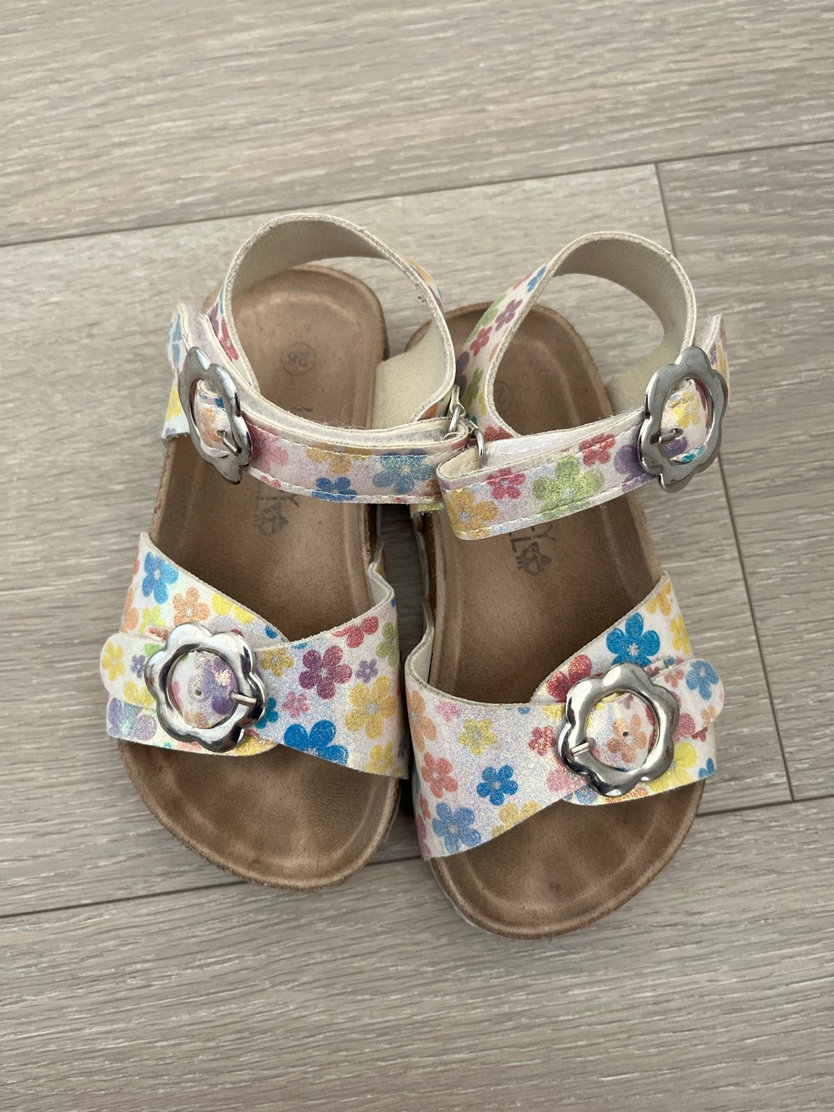 Lovely Skull sandalen maat 28 met bloemenprint, Ophalen of Verzenden, Gebruikt, Meisje, Schoenen