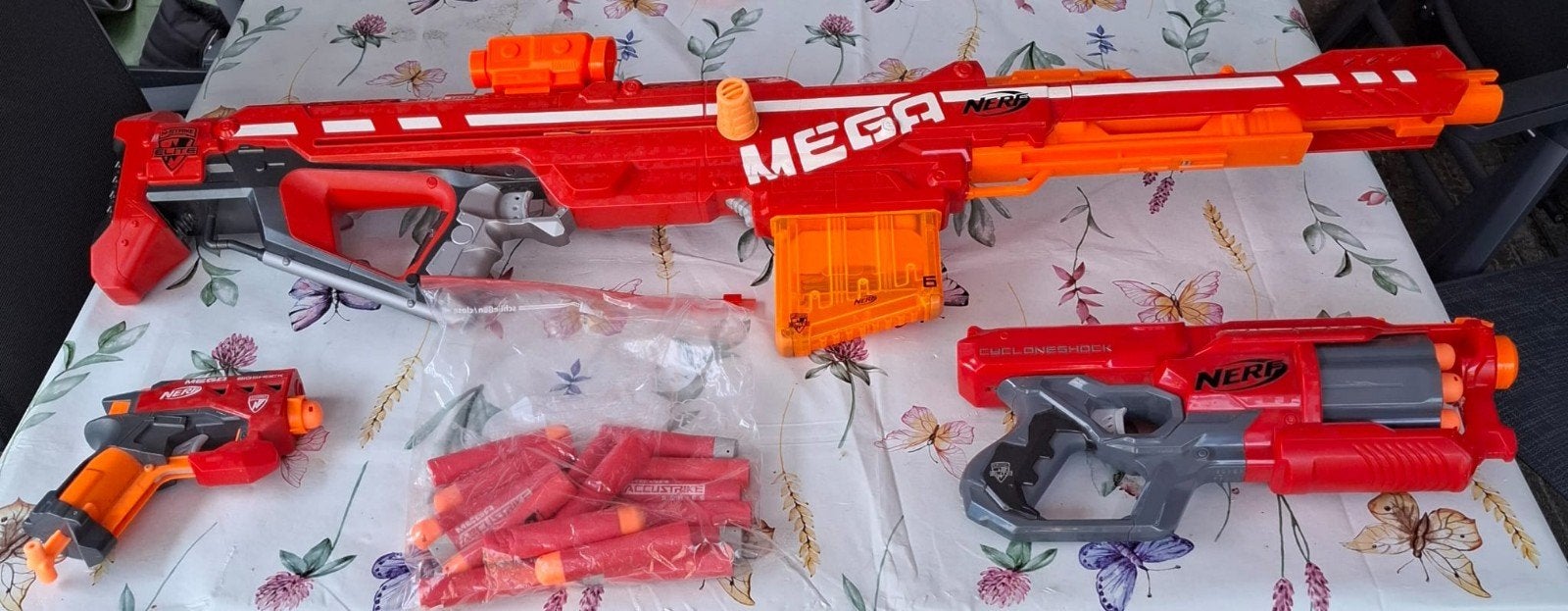 Nerf N-Strike Mega Centurion Blaster met scoop, Ophalen, Meisje