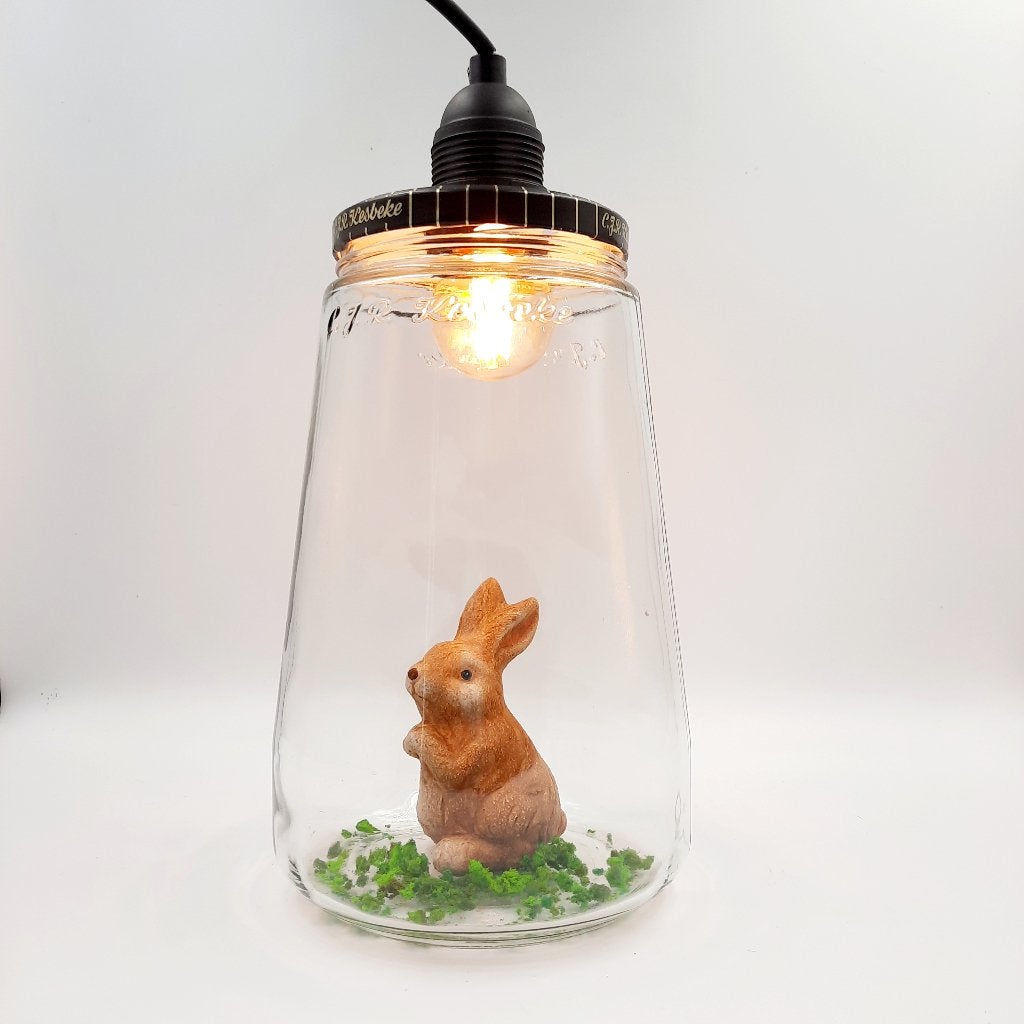 Kesbekelamp met vosje | Kinderkamerlamp Konijn of Eekhoorn, Ophalen of Verzenden, Lamp