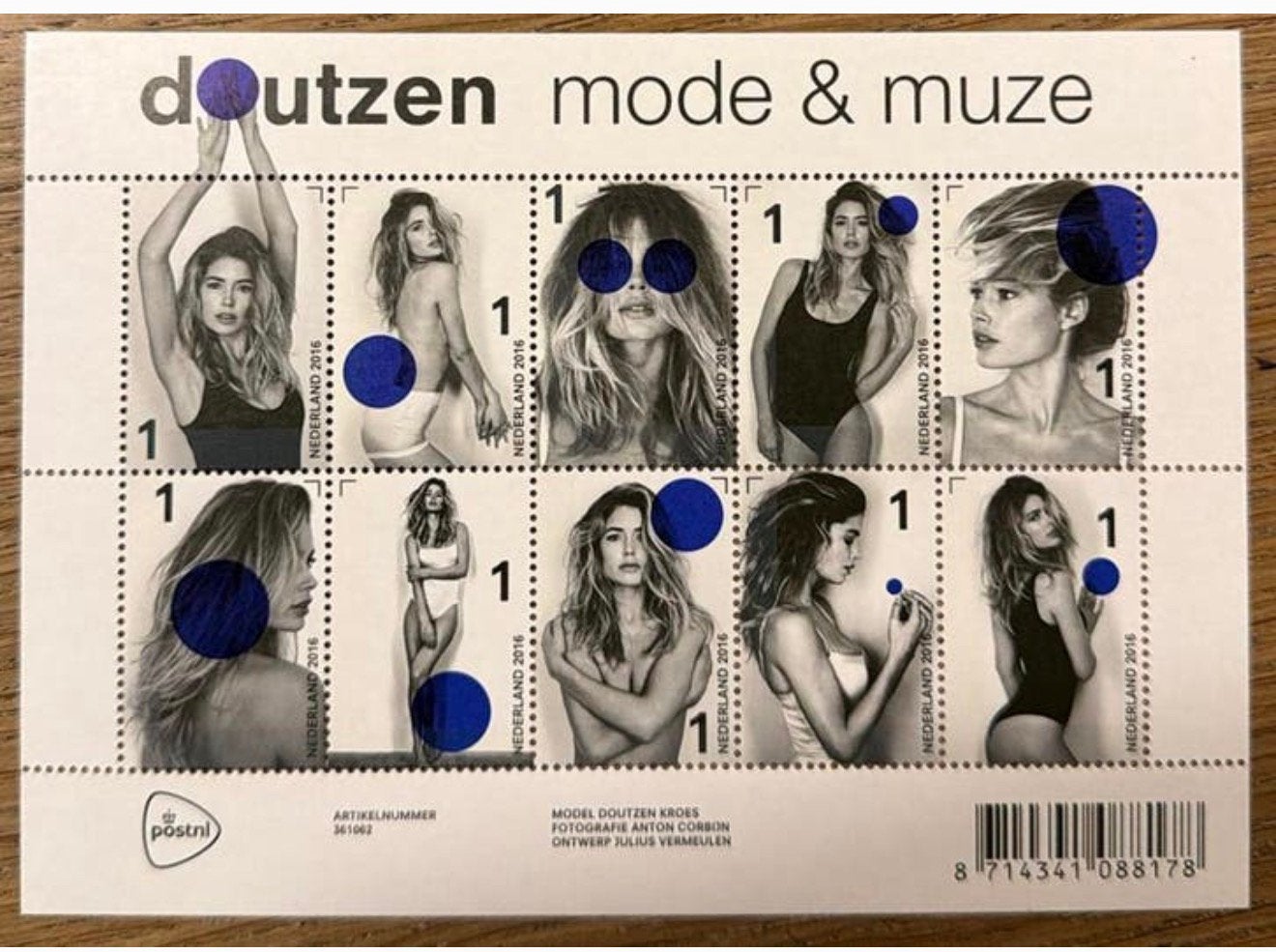 * postzegels pf. Doutzen Kroes, Ophalen of Verzenden, Na 1940, Postfris