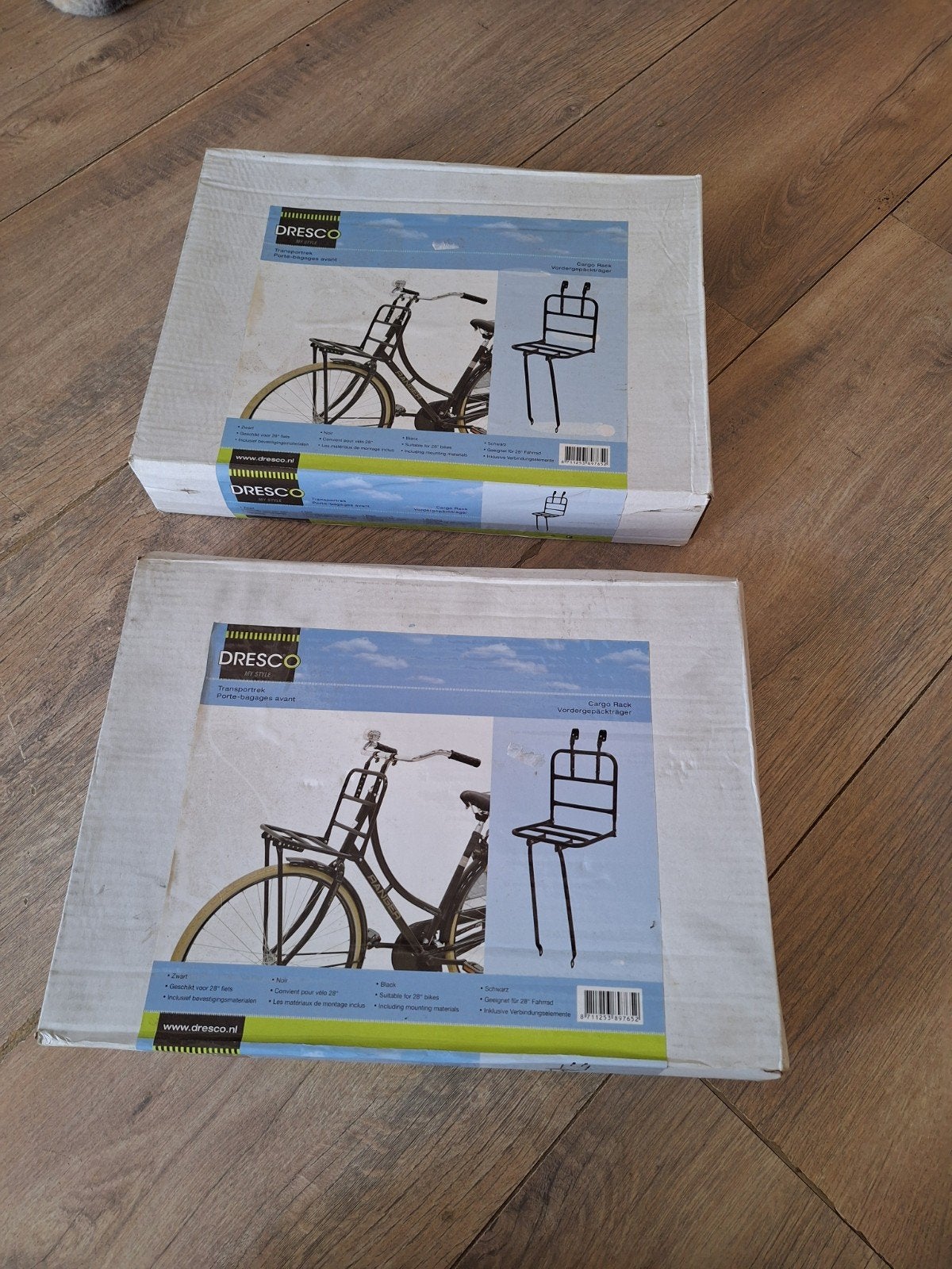 2x transportrek dresco  voor op de fiets, Fietsen en Brommers, Ophalen of Verzenden, Nieuw