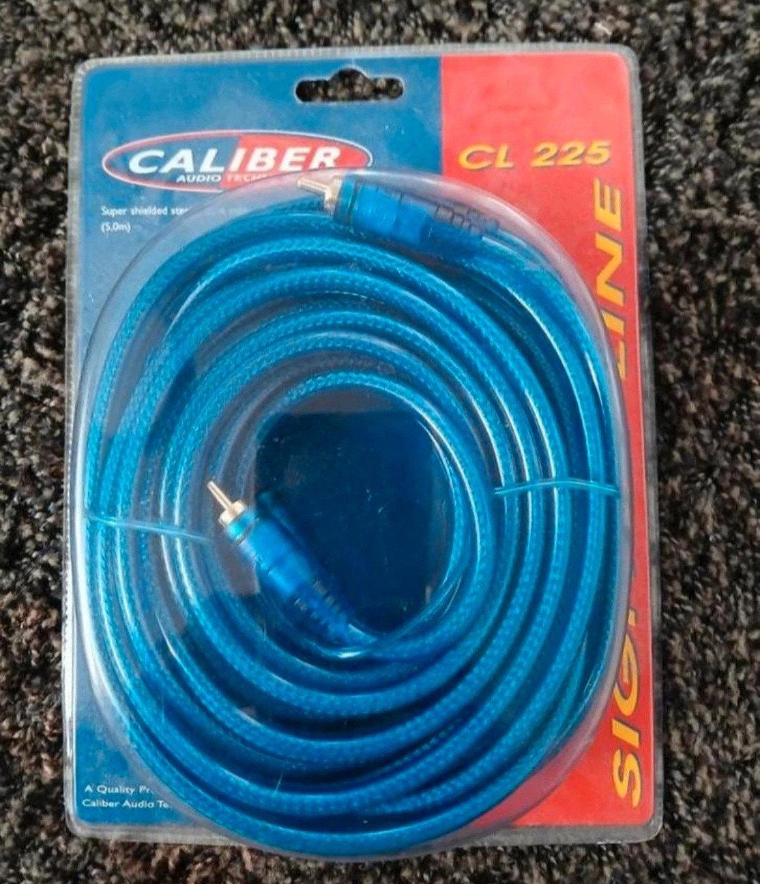 Nieuw: super afgeschermde stereo signaal kabel., Ophalen of Verzenden, Nieuw, Minder dan 2 meter, Overige kabels