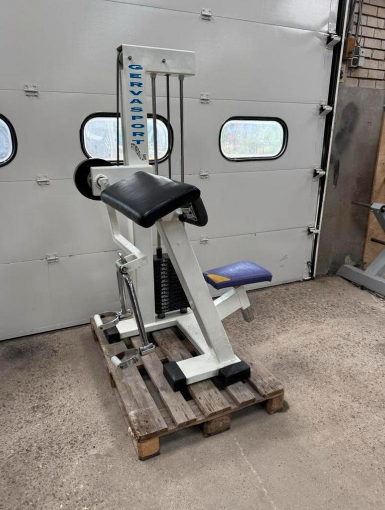 Gerva sport Bicep curl machine / biceps / bizep / bizeps, Sport en Fitness, Ophalen, Benen, Gebruikt, -