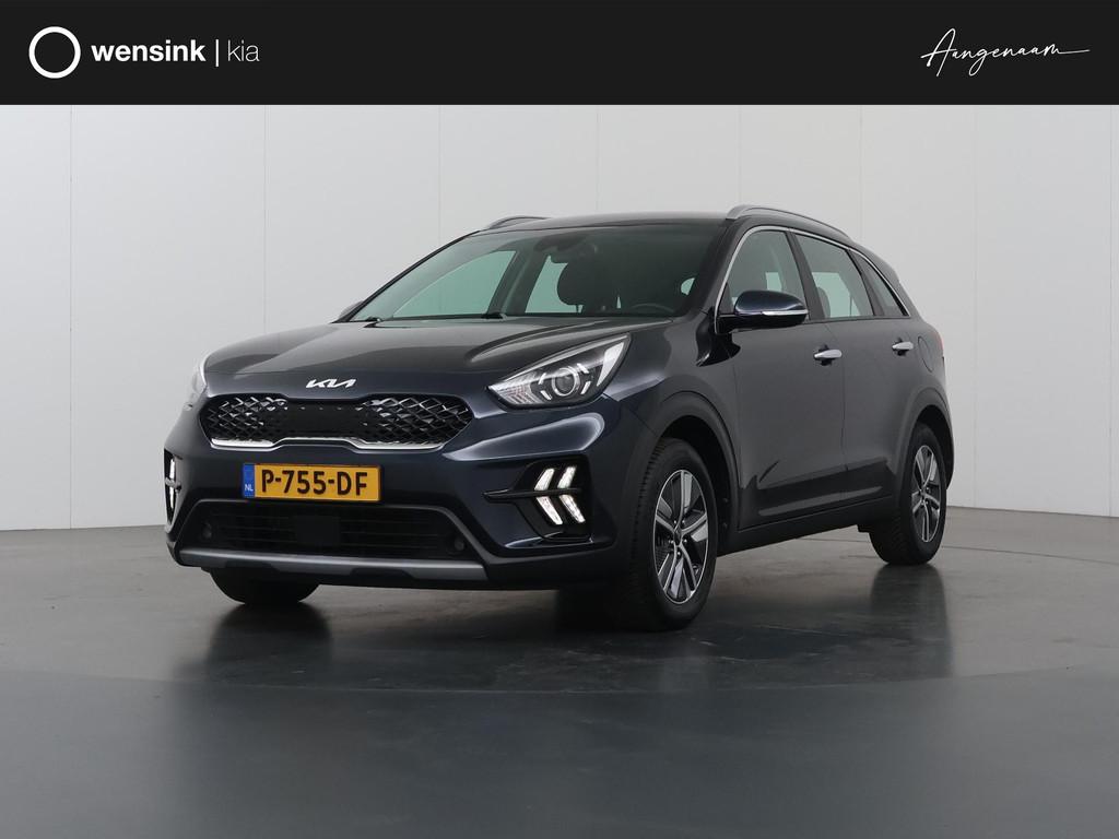 Kia Niro 1.6 GDi Hybrid DynamicLine | Adaptieve Cruise Contr, Auto's, Kia, Gebruikt, Euro 6, 2 kWh, Blauw