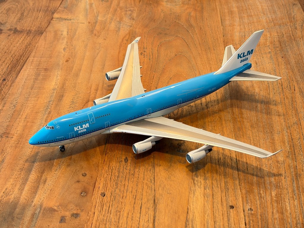 KLM B747-400 Asia Inflight200 1:200 Reg. PH-BFP, 1:200 of kleiner, Nieuw, Vliegtuig, Ophalen