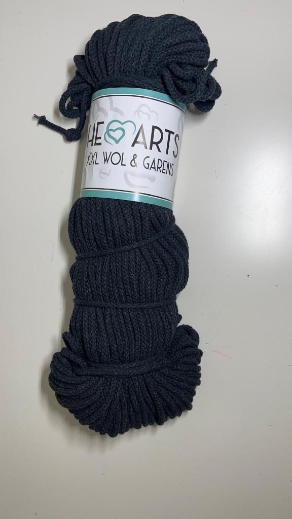 Macrame garen Antraciet Grijs 5mm, Hobby en Vrije tijd, Breien en Haken, Ophalen of Verzenden, Nieuw, Breien of Haken, Wol of Garen