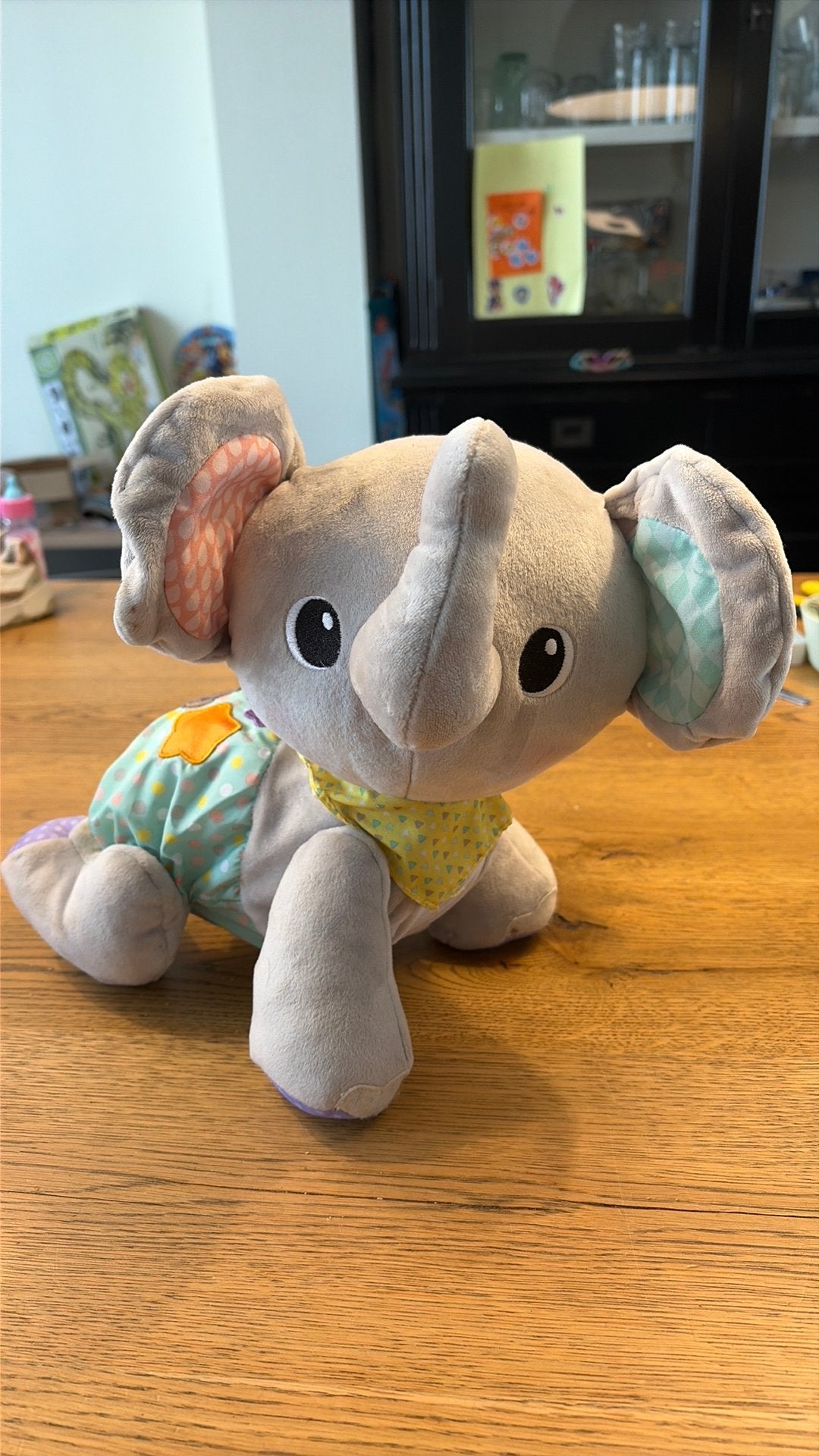 Vtech kruid en leer olifant, Ophalen, Zo goed als nieuw, Olifant