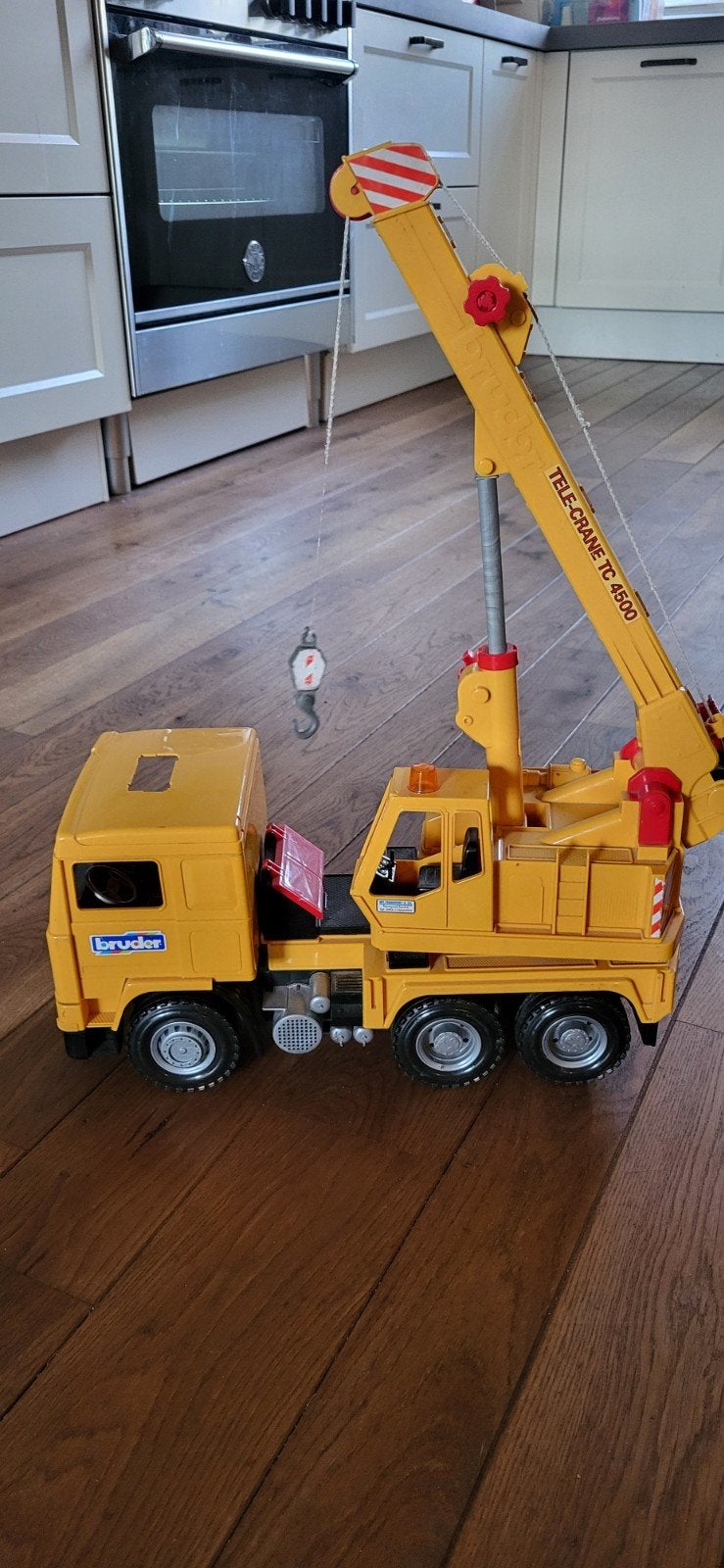 Bruder Tele-Kraanwagen TC 4500 - Gebruikt maar functioneel, Ophalen, Gebruikt