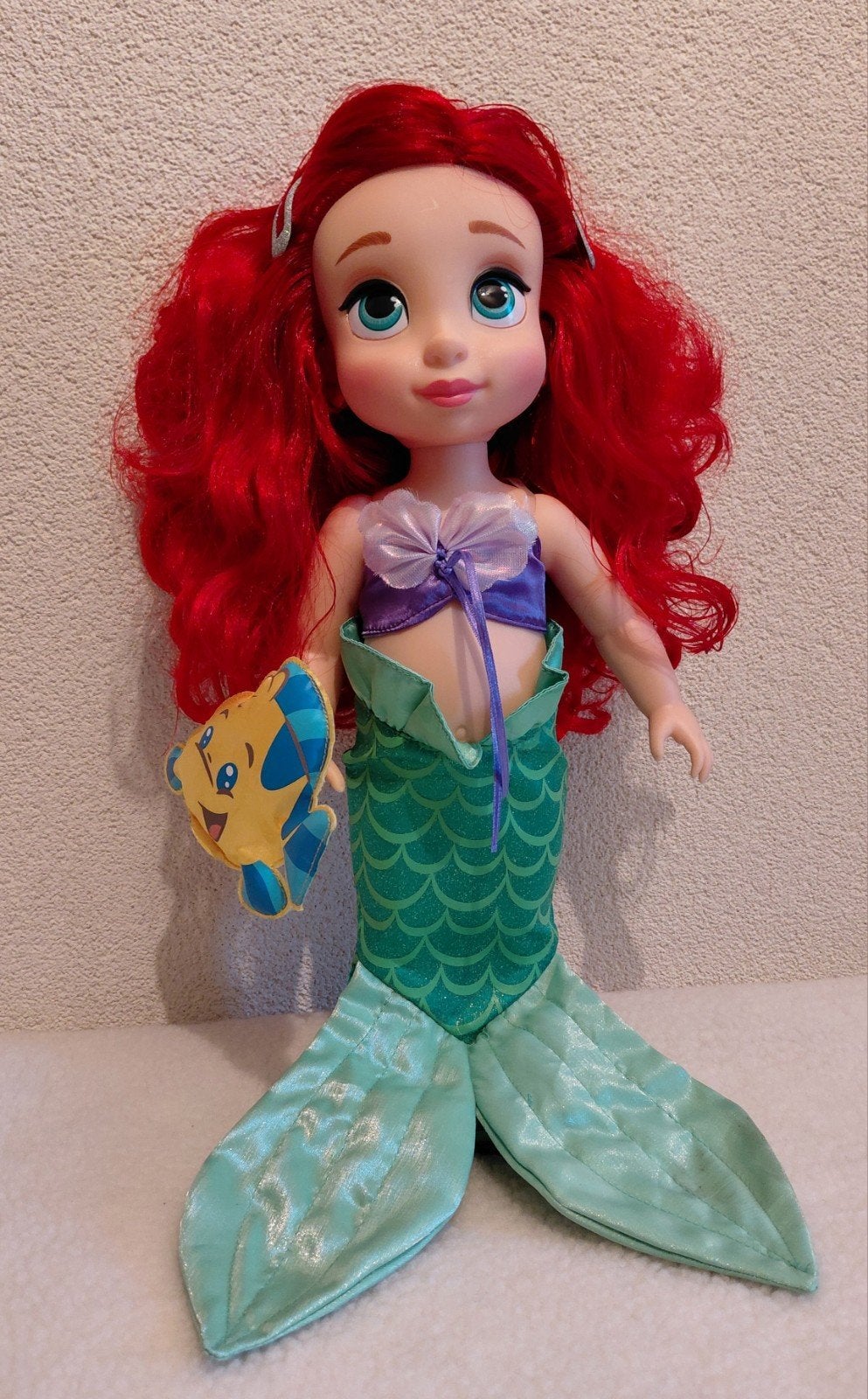 Mooie 🩵 Disney Princess Ariel .🧜‍♀️, Ophalen of Verzenden, Gebruikt, Pop