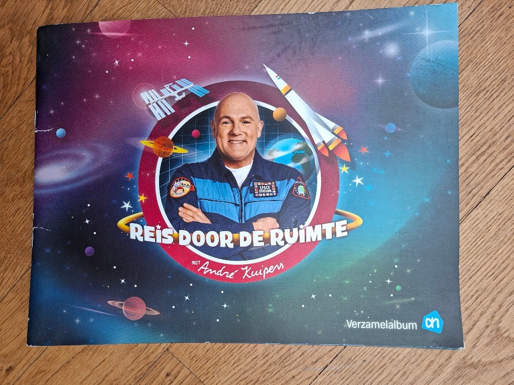 AH Reis door de ruimte (160 – André Kuipers), Verzamelen, Albert Heijn, Ophalen of Verzenden