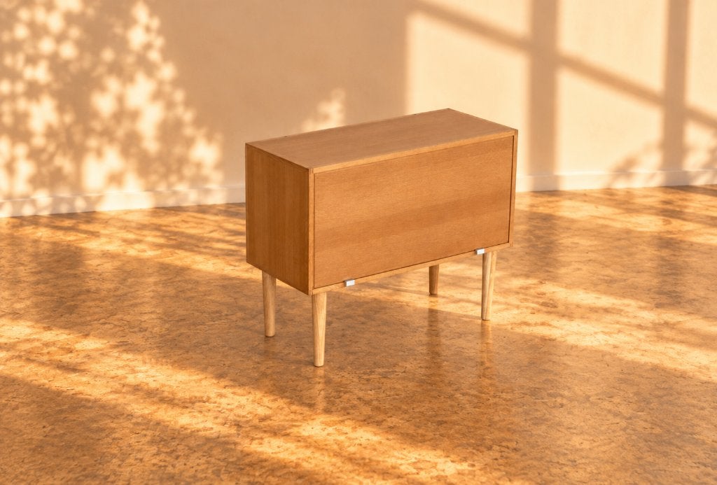 vintage kastje | sideboard | jaren 60 | Deens, Gebruikt, ., Eikenhout, .