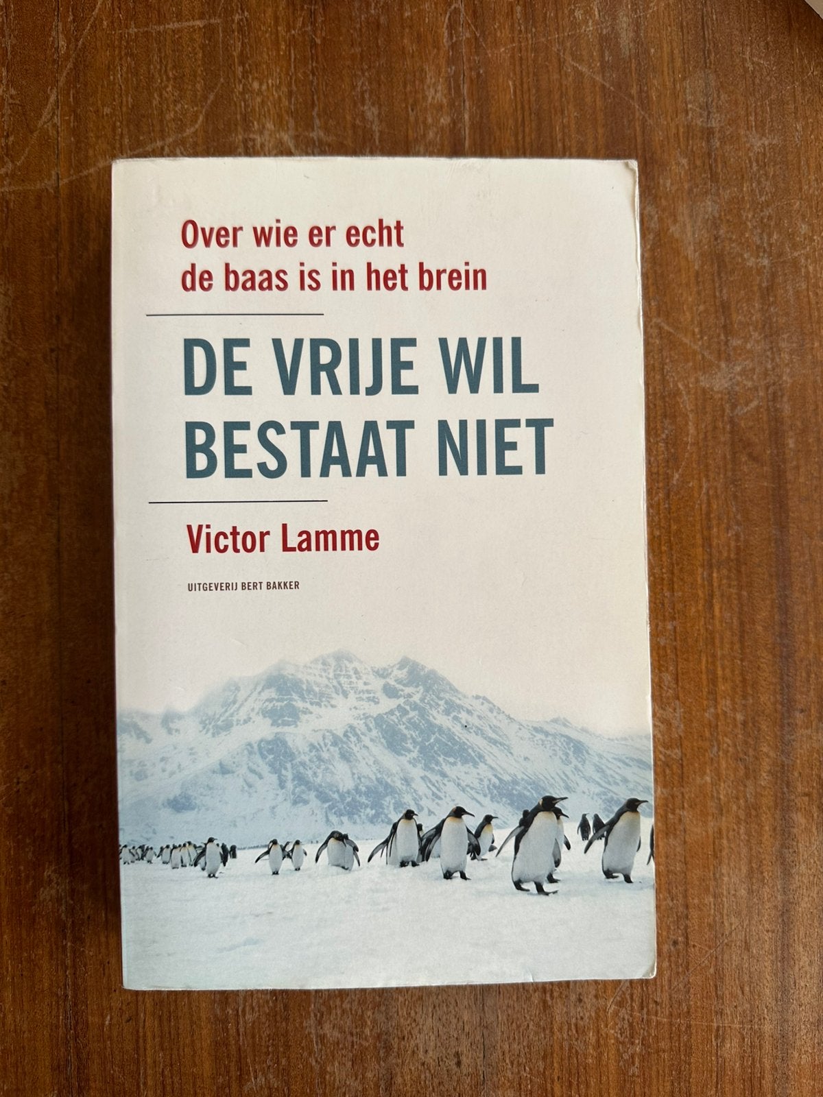 De vrije wil bestaat niet - Victor Lamme, Ophalen, Zo goed als nieuw