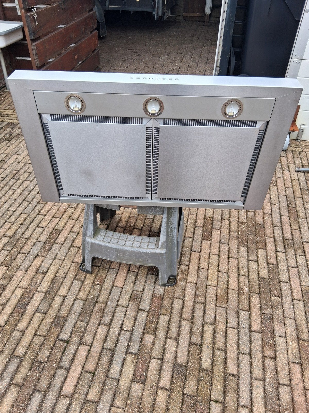 nette wasemkap afm 89,5 x 50 x ca 7,5 cm, Witgoed en Apparatuur, Ophalen of Verzenden, 200 tot 400 m³ per uur