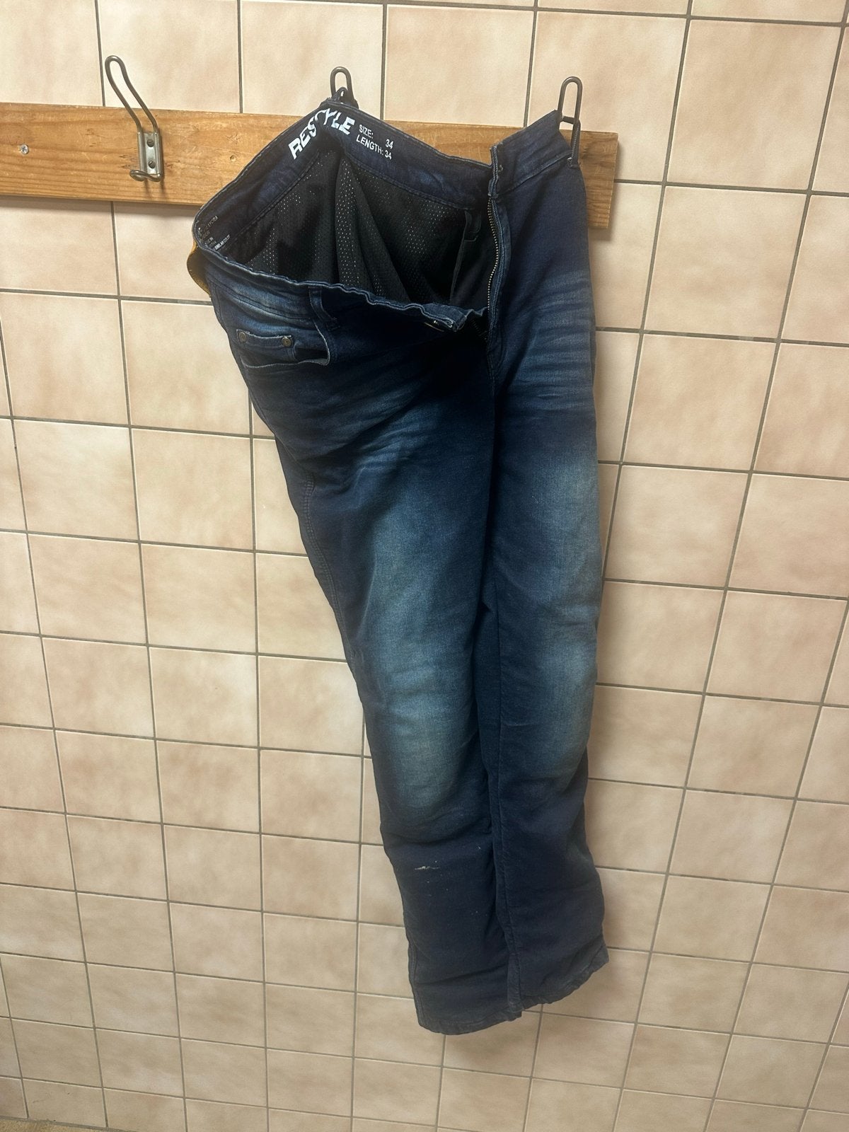 Restyle Kevlar Motorbroek - Maat 34, Motoren, Kleding | Motorkleding, Ophalen of Verzenden, Tweedehands, Heren, Broek | textiel