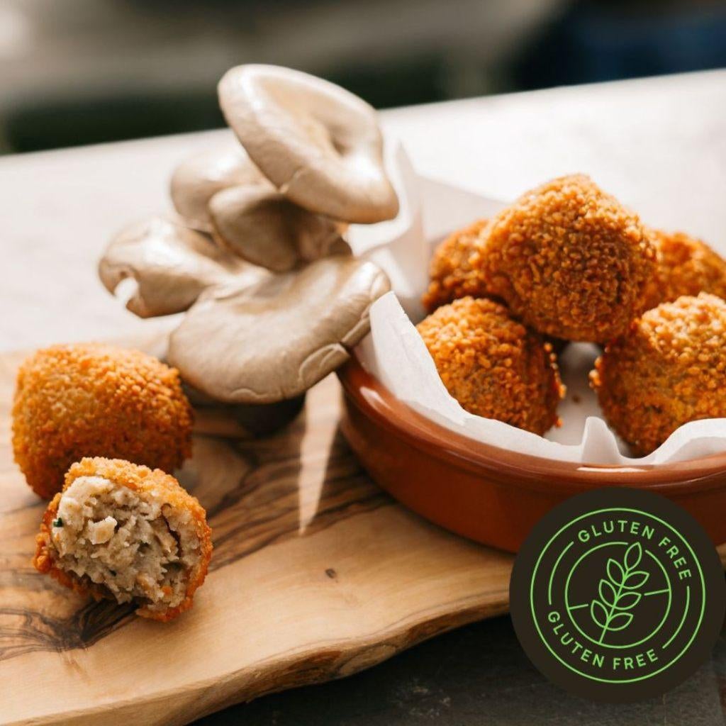 glutenvrije bitterballen, Ophalen