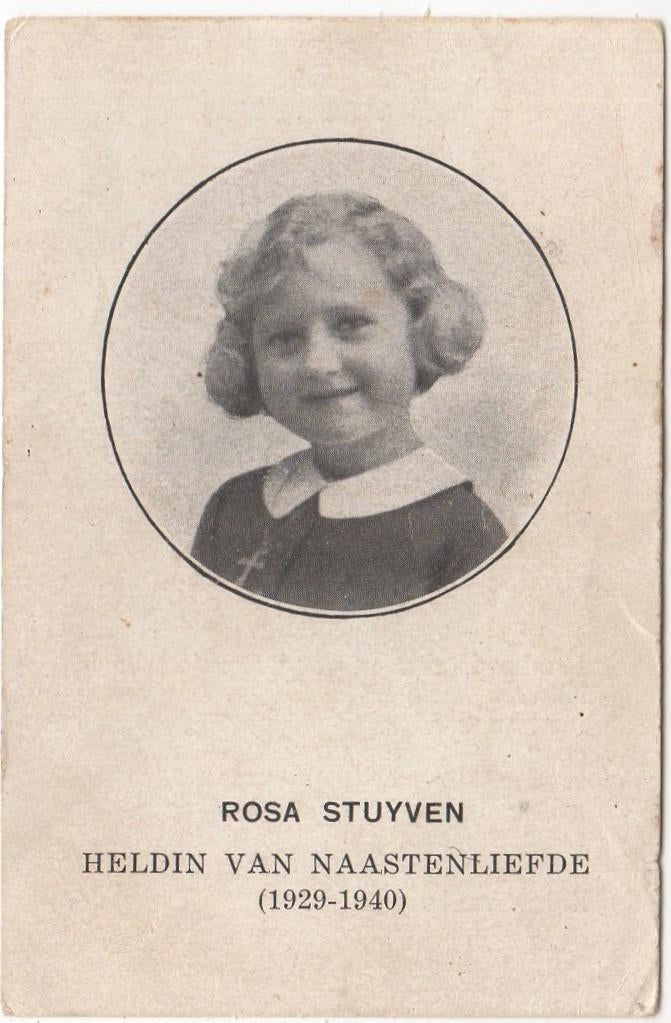 Rosa Stuyven 1929 Kessel-Loo + 1940 Ieper, 10 jaar oud, Verzenden