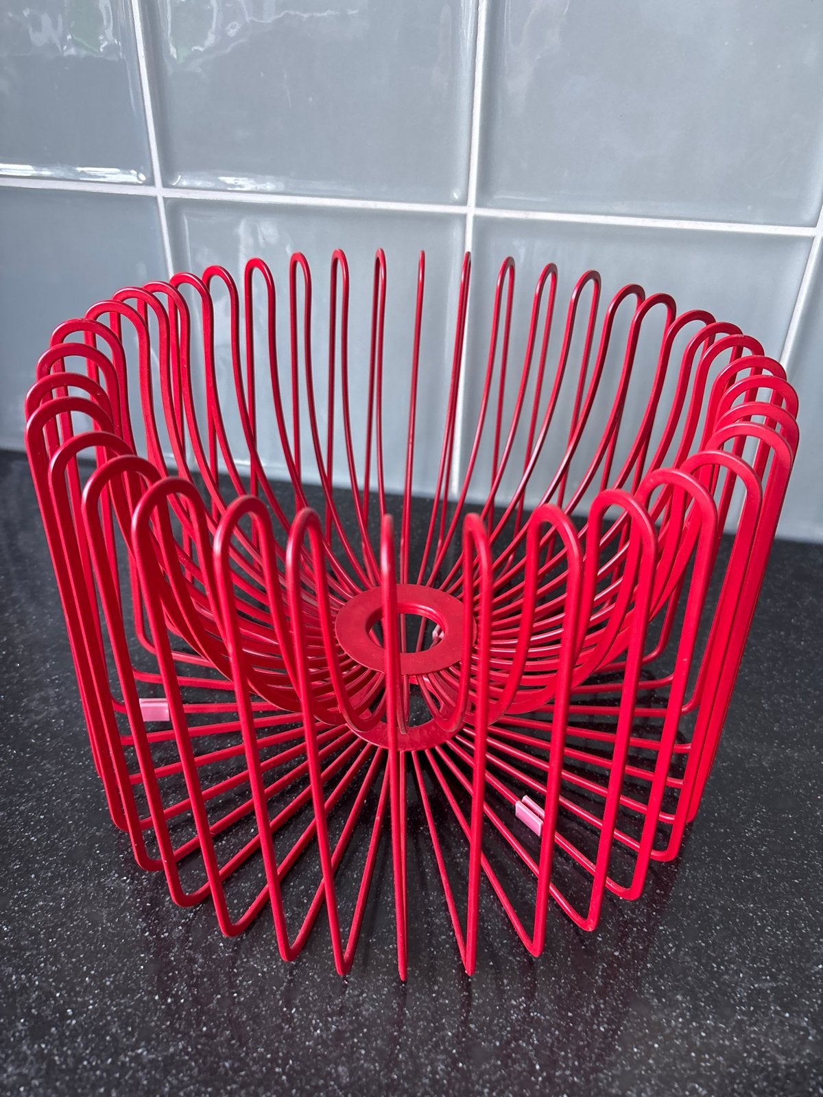 IKEA Vintage Fruitschaal tradig Draadmand Ehlen Johansson, Vintage, Gebruikt, Ophalen of Verzenden, Metaal