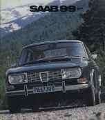 Saab 96, 99, Combi Coupe brochure/auto folder 71 -'79, Boeken, Ophalen of Verzenden, Zo goed als nieuw, Overige merken