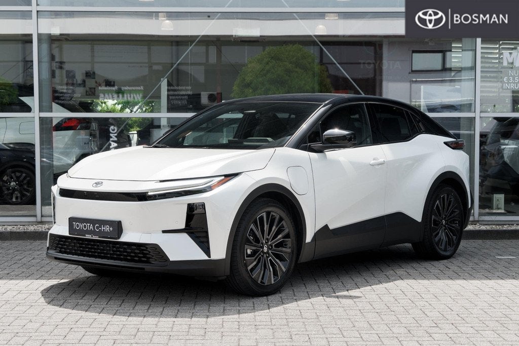 Toyota C-HR+ Executive AWD 77 kWh, Auto's, Toyota, Automaat, Gebruikt, Overige modellen, Wit