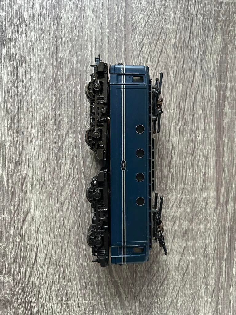Rivarossi NS Locomotief 1116 - Blauw, Zo goed als nieuw, Overige merken, Ophalen of Verzenden, Gelijkstroom, Locomotief
