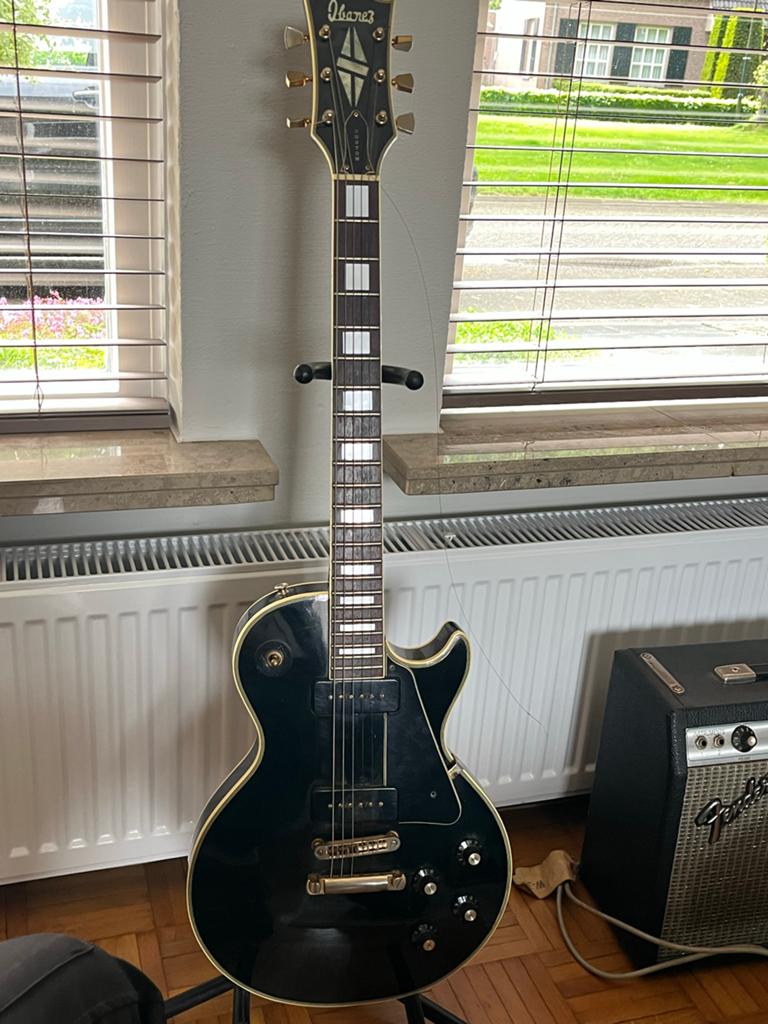 Ibanez Custom elektrische gitaar (vintage), Ophalen, Gebruikt, Solid body, Ibanez