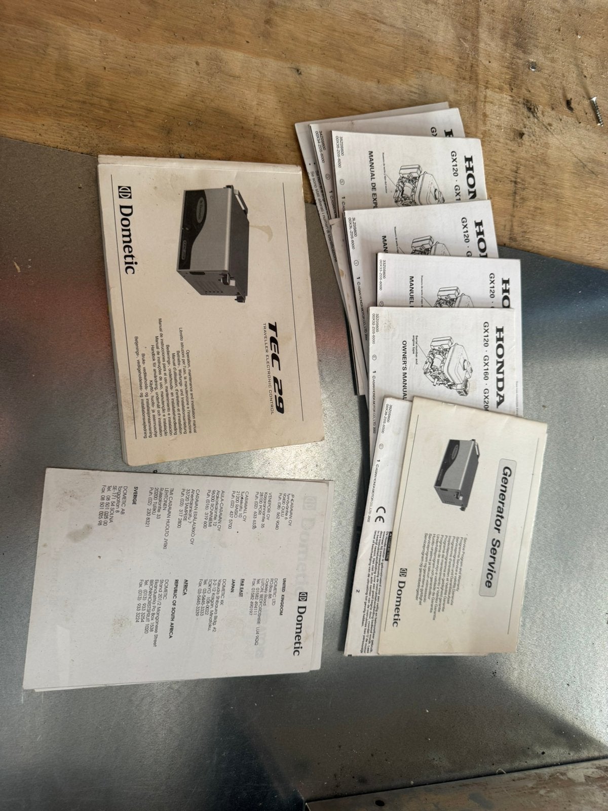 Defecte TEC29 campergenerator, Ophalen, Gebruikt
