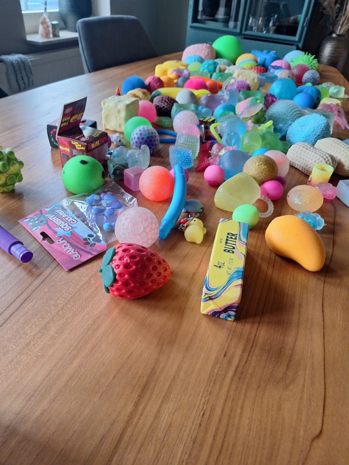 Grote collectie Squishys en Fidget Toys, Ophalen of Verzenden