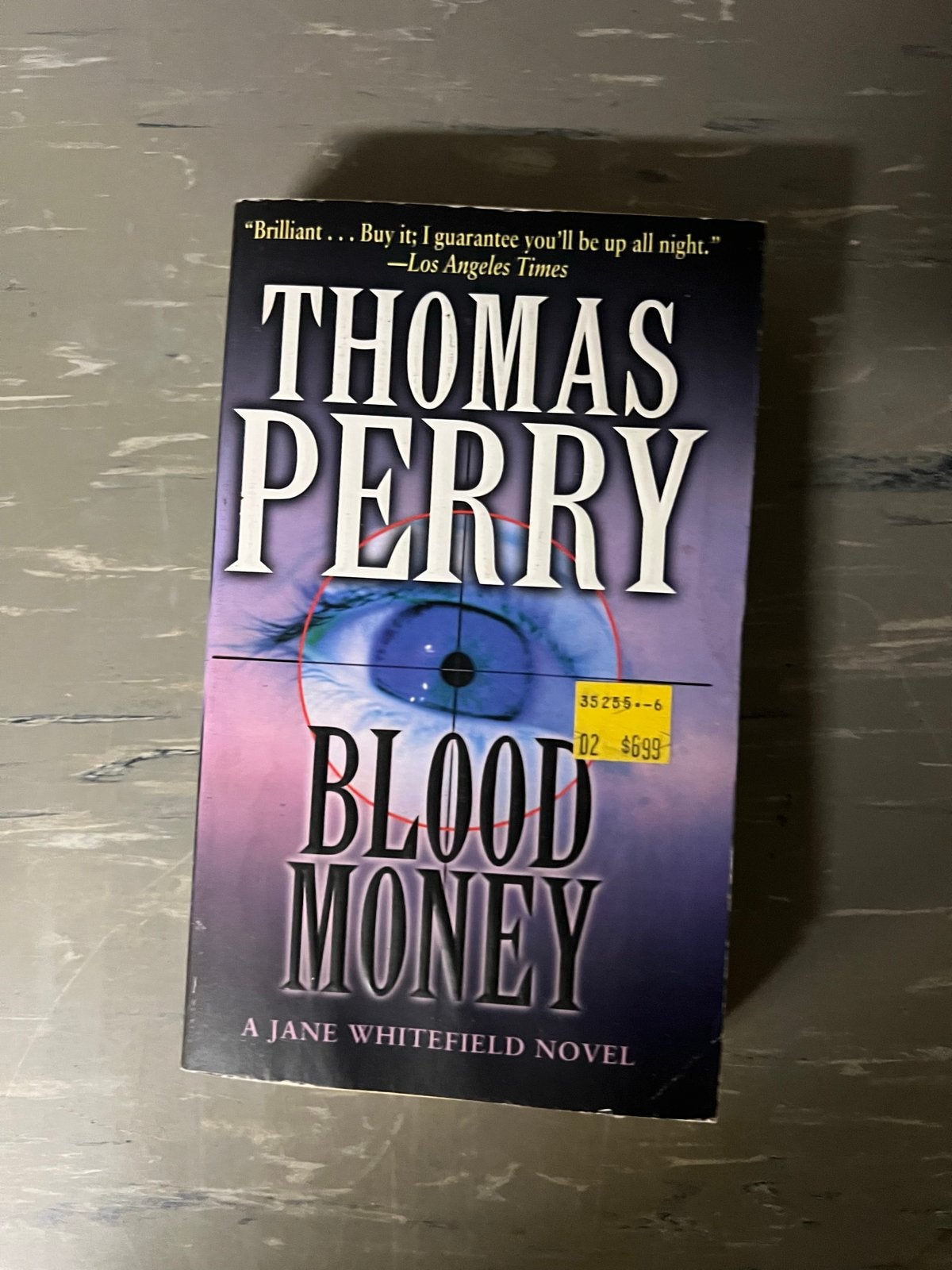 Thomas Perry - Blood Money (Jane Whitefield Novel), Boeken, Ophalen of Verzenden, Gelezen, Amerika