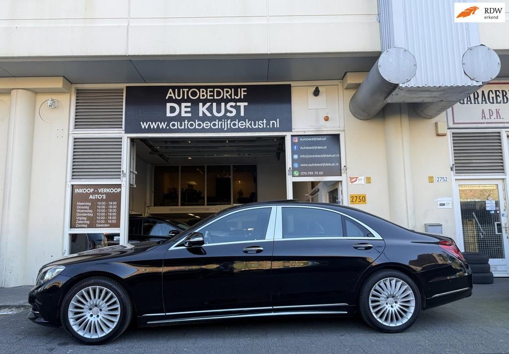Mercedes-Benz S-klasse 350 BlueTEC Lang Prestige Plus, Auto's, Mercedes-Benz, Bedrijf, Te koop, S-Klasse, 360° camera, ABS, Achteruitrijcamera