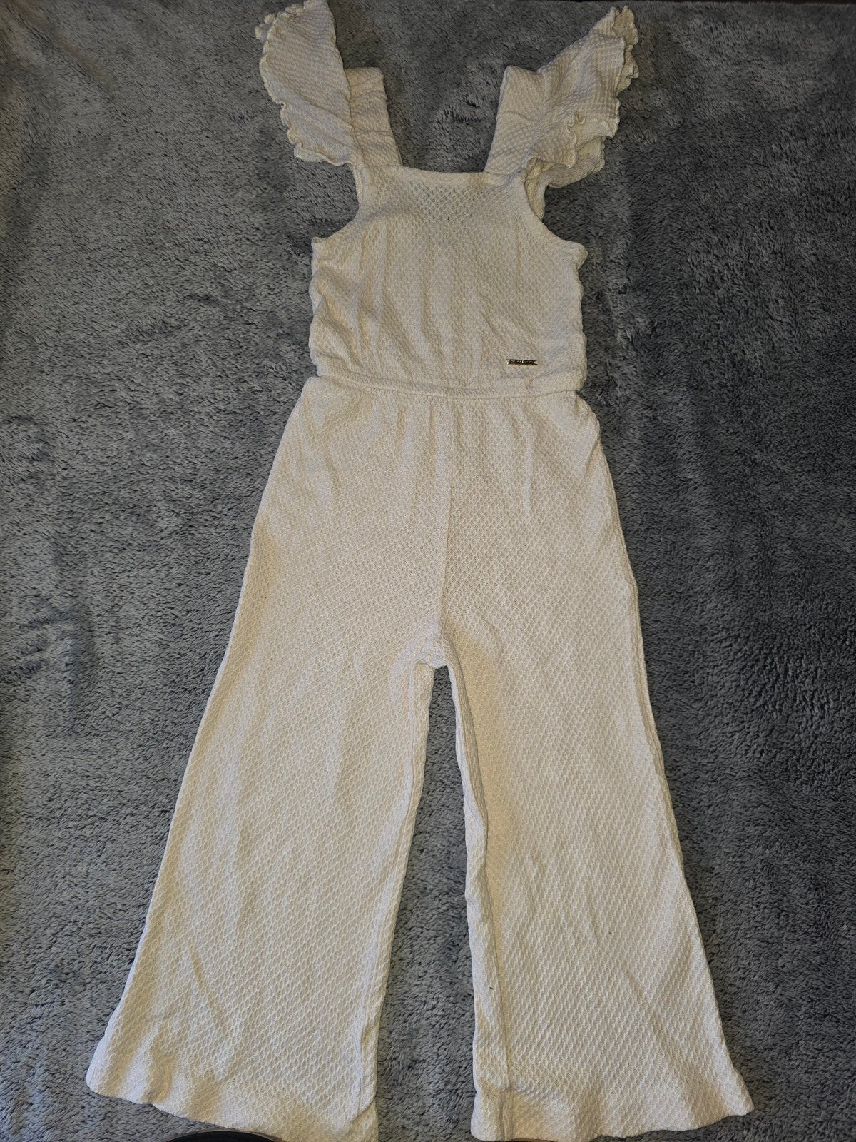 Beige jumpsuit voor meisje maat 104, Kinderen en Baby's, Kinderkleding | Maat 104, Meisje, Premium, Ophalen of Verzenden, Zo goed als nieuw