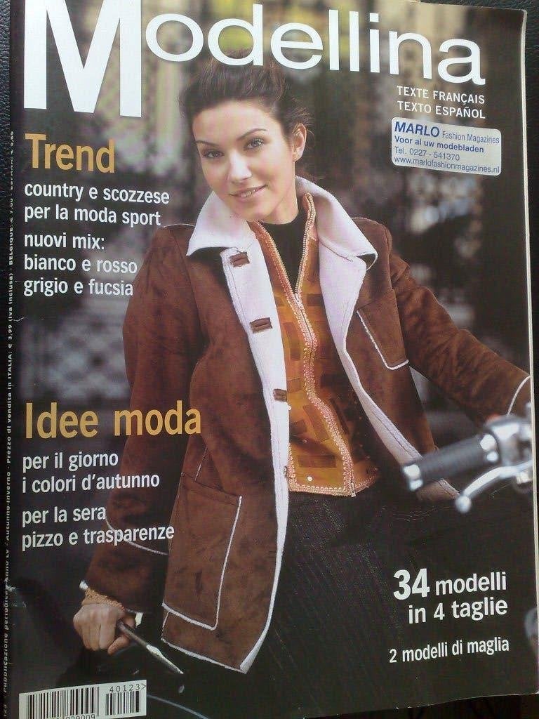 Modellina 123 ,Uitgave in het Italiaanse Spaans en Frans, Hobby en Vrije tijd, Verzenden, Zo goed als nieuw, Vrouw, Overige merken