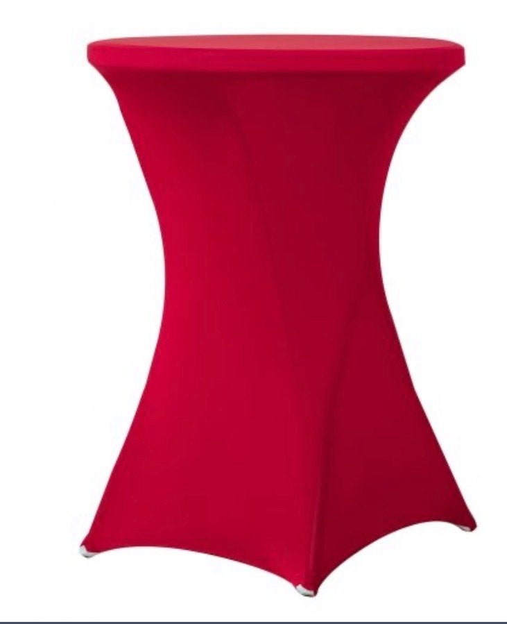 Statafelrok Candy Rood 80 cm - Zo goed als nieuw, Hobby en Vrije tijd, Feestartikelen, Ophalen of Verzenden, Zo goed als nieuw