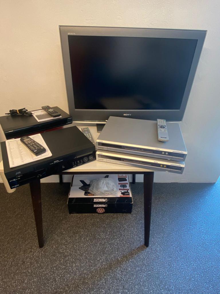 TV/2 DVD Recorders/Humax/JVC videorecorder, Ophalen, Gebruikt, 50 Hz, Overige merken